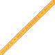 Schmuckband mit Text "Mi Amore" Yellow-coral pink